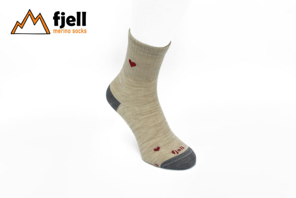 Romantické merino ponožky