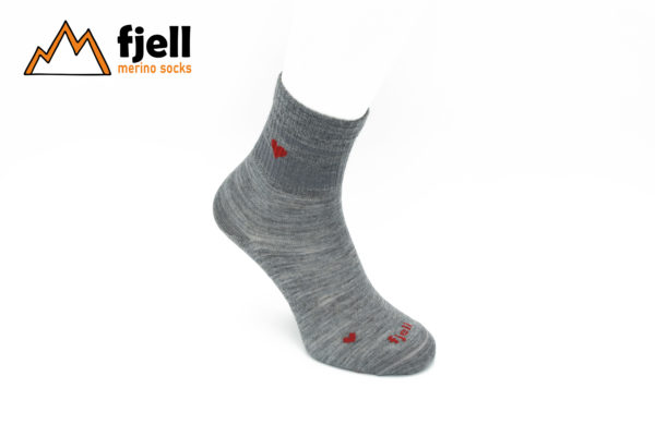 Romantické merino barefoot ponožky
