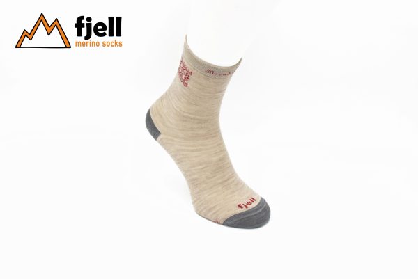 folklórne merino ponožky