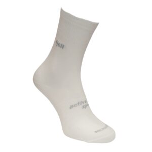 športové biele merino ponožky